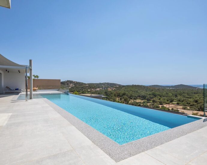 Saint-Cyprien, villa 7 chambres, piscine, vue mer panoramique, proche plage