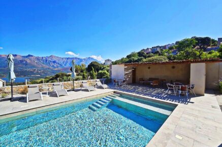 Balagne, Santa-Reparata di Balagna, 9-Bedroom Villa with Lake and Mountain Views, Pool, Gym, Sauna, Close to Île-Rousse and Beaches