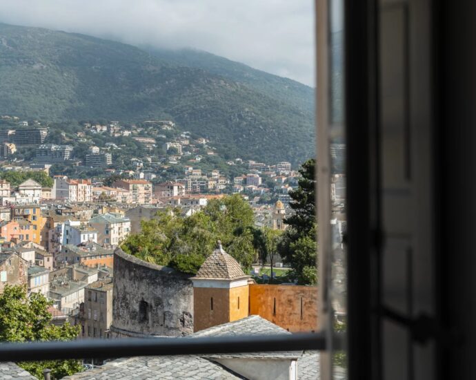 Bastia, citadel, apartment, 4 bedrooms, panoramic view