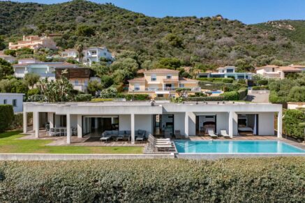 Ajaccio, Route des Sanguinaires, Villa vue mer, 5 Chambres, Piscine, proche plage