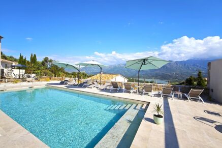 Balagne, Santa-Reparata di Balagna, 9-Bedroom Villa with Lake and Mountain Views, Pool, Gym, Sauna, Close to Île-Rousse and Beaches