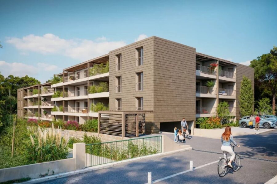 Calvi, programme neuf, appartement T3, terrasse, proche plage, résidence sécurisée