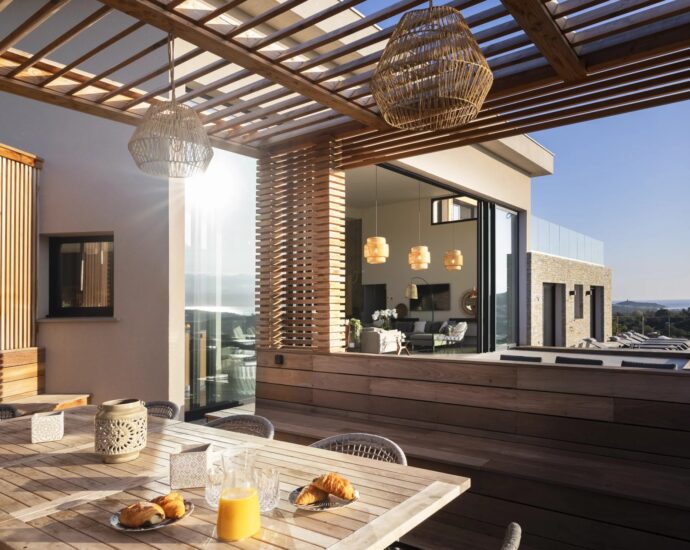 Saint-Cyprien, villa 7 chambres, vue mer panoramique, piscine