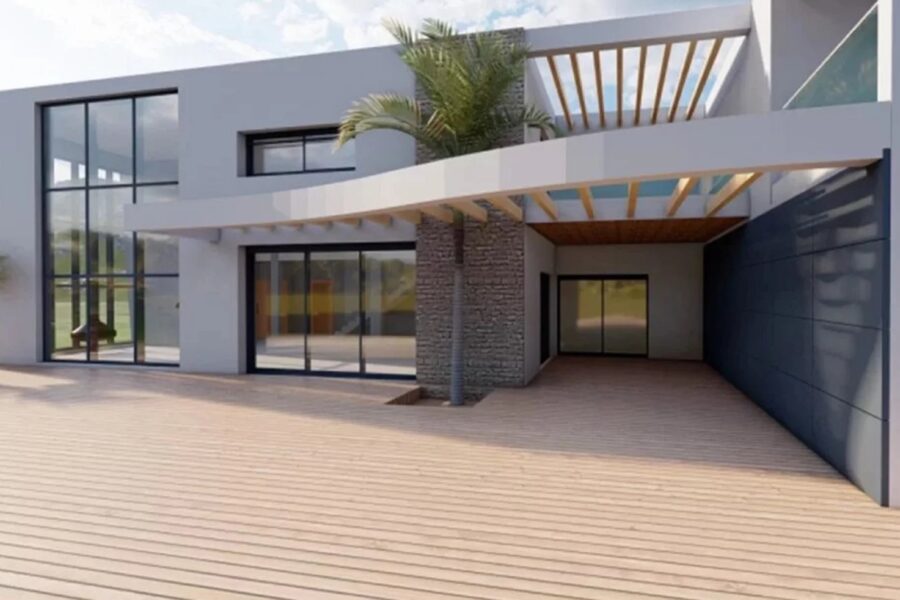 Arasu , Terrain à bâtir d&rsquo;environ 2 499 m&sup2; avec permis de construire et plage à pied