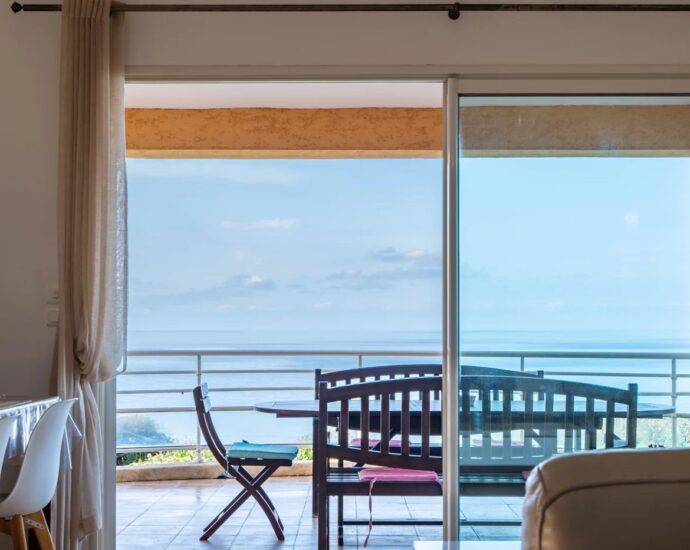 Exclusive Listing, Corbara, Marine de Davia, 2 Villas, 7 Bedrooms, 2 Pools, Panoramic Sea View, Walking Distance to the Beach