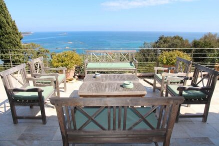 Cala Rossa, Domaine de la Tour, Villa vue mer panoramique, 6 chambres, piscine, plage à pied