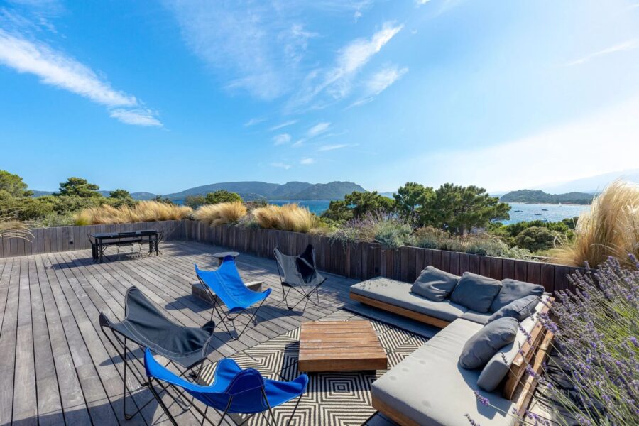 Domaine privé de Cala Rossa, Villa 5 chambres avec piscine, aperçu mer et plage à pied