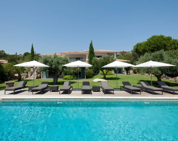 Domaine privé de Punta d&rsquo;Arasu, Villa vue mer 7 chambres, piscine, plage à pied