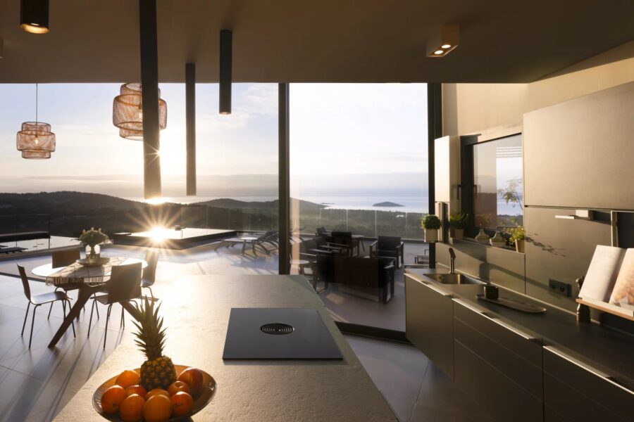 Saint-Cyprien, villa 7 chambres, vue mer panoramique, piscine