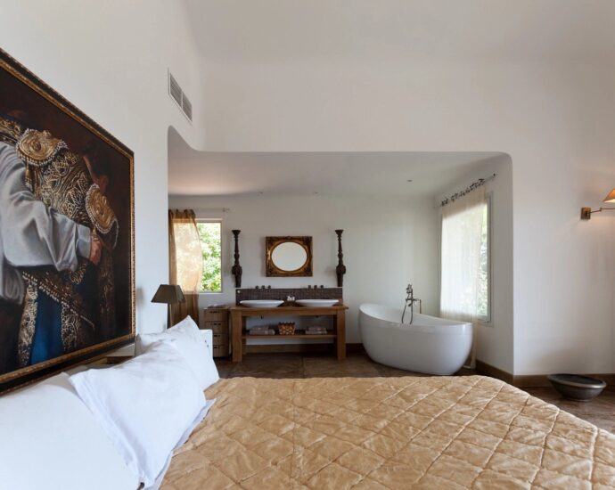 Domaine privé de Punta d&rsquo;Arasu, Villa vue mer 7 chambres, piscine, plage à pied