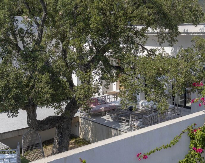 Exclusivité, Sainte-Lucie de Porto-Vecchio, Villa contemporaine, 4 chambres, piscine, aperçu mer, proche plage