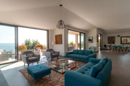 Cala Rossa, Domaine de la Tour, Villa vue mer panoramique, 7 chambres, piscine, plage à pied