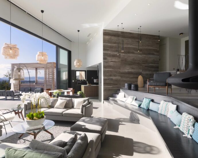 Saint-Cyprien, villa 7 chambres, vue mer panoramique, piscine