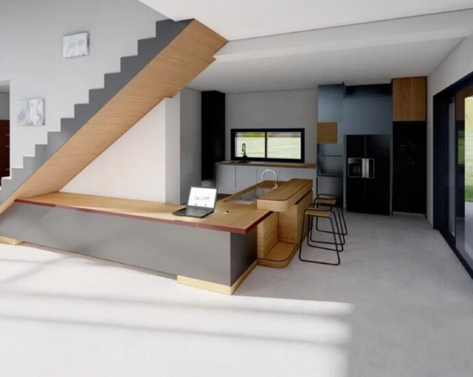 Arasu , Terrain à bâtir d&rsquo;environ 2 499 m&sup2; avec permis de construire et plage à pied