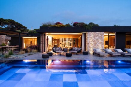 Calvi, Villa d’exception, 8 chambres, 2 piscines, vue mer panoramique