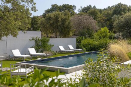 Exclusivité, Sainte-Lucie de Porto-Vecchio, Villa contemporaine, 4 chambres, piscine, aperçu mer, proche plage