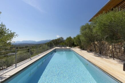 Saint-Cyprien, villa d’architecte, 7 chambres, piscine, vue mer, plage à pied