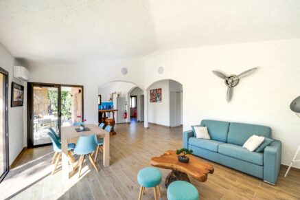 Porto Vecchio, Domaine de Cala Rossa, villa 2 chambres, proche plage