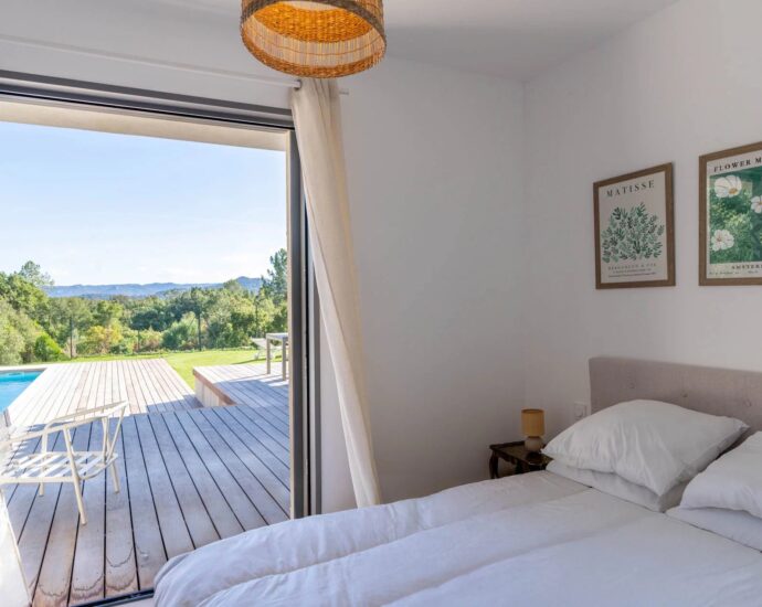 Sotta, Petra Longa Filippi, Villa 4 bedrooms, heated pool, mountain view, close to the beach