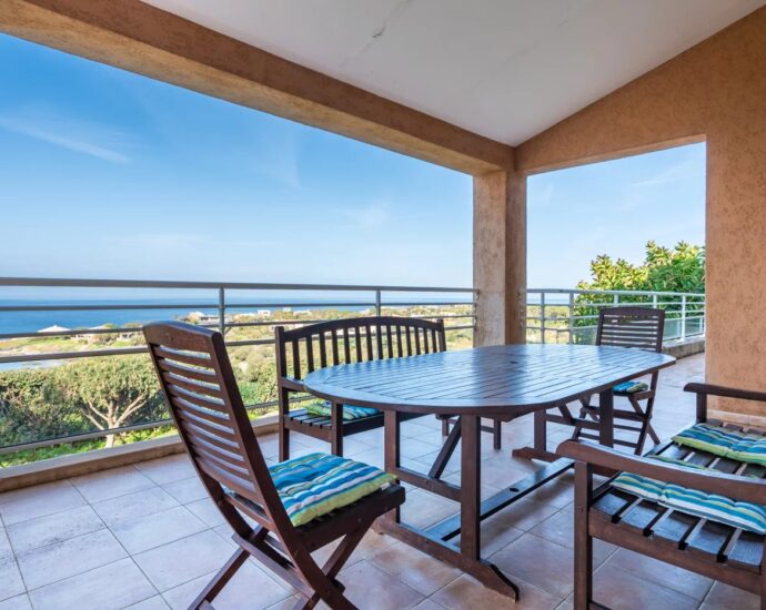 Exclusive Listing, Corbara, Marine de Davia, 2 Villas, 7 Bedrooms, 2 Pools, Panoramic Sea View, Walking Distance to the Beach