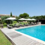 Sea view villa in private area of Punta Arasu, pool, near beach, nice amenities.