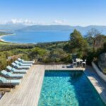 Exclusivité, Valinco, Villa d&rsquo;architecte, 7 chambres, Piscine, Vue mer panoramique, Proche plages