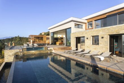 Saint-Cyprien, villa 7 chambres, vue mer panoramique, piscine