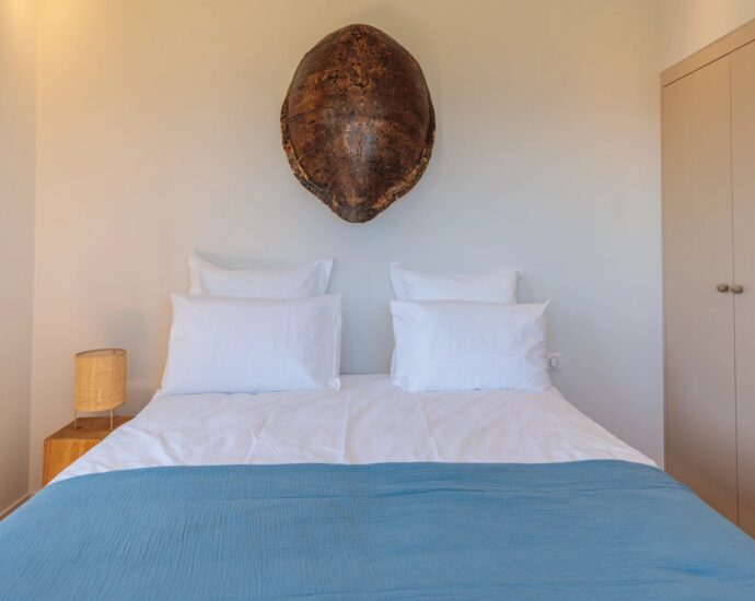 Porto-Vecchio, Palombaggia, Villa vue mer panoramique, 6 chambres, piscine chauffée, plage à pied