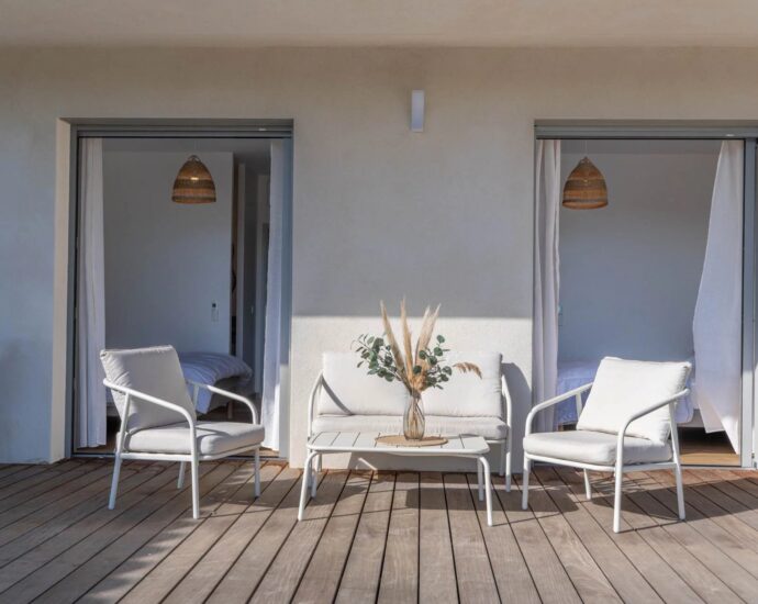 Sotta, Petra Longa Filippi, Villa 4 bedrooms, heated pool, mountain view, close to the beach