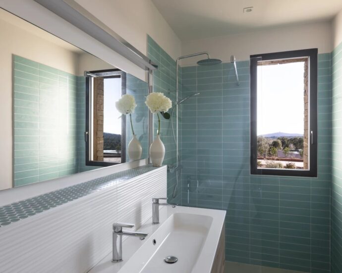 Domaine privé – Pinarello, Villa de 5 chambres, vue mer, piscine à débordement, proche plage