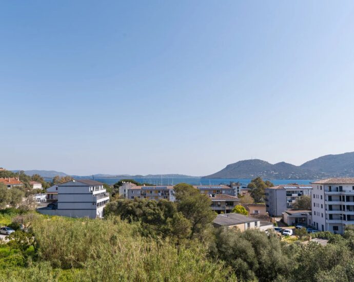 Porto-Vecchio, Centre-ville, Appartement avec vue mer, 3 chambres, terrasse, proche plage
