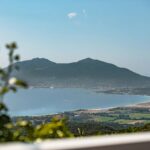 Porticcio, Villa de plain-pied, 4 chambres, piscine, vue mer panoramique, proche des plages