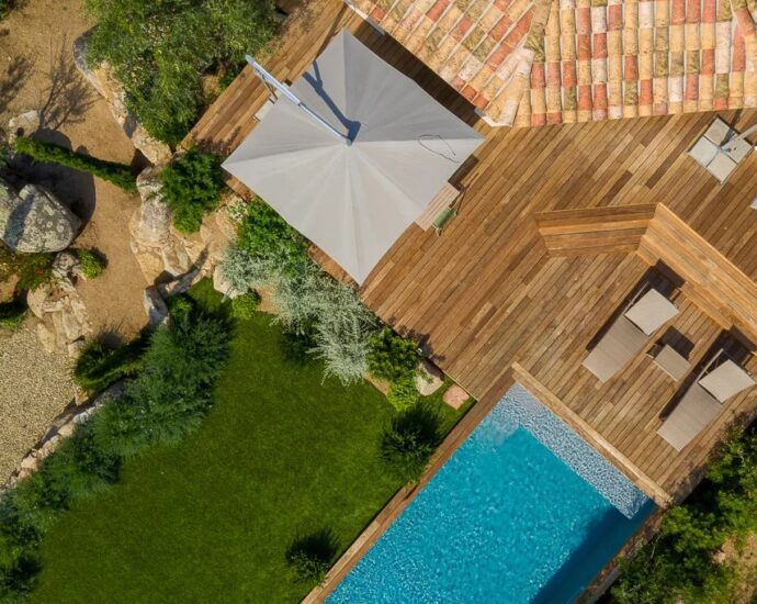 Porto-Vecchio, Precojo, 2-Bedroom Villa with Heated Pool, Near Santa Giulia Beach, with Open Views