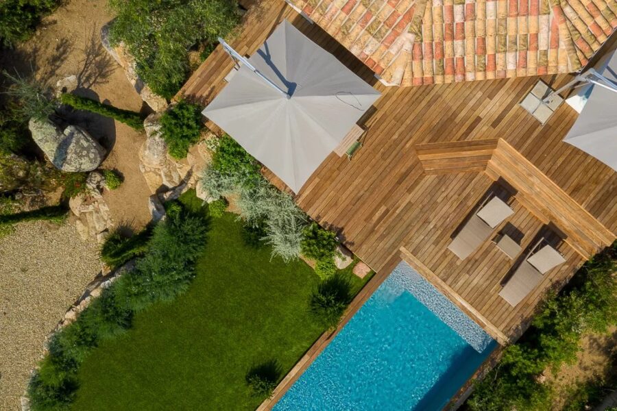 Porto-Vecchio, Precojo, 2-Bedroom Villa with Heated Pool, Near Santa Giulia Beach, with Open Views