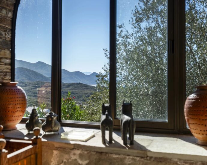 Cap Corse,  Centuri, Villa vue mer, 3 chambres, patio, proche plage