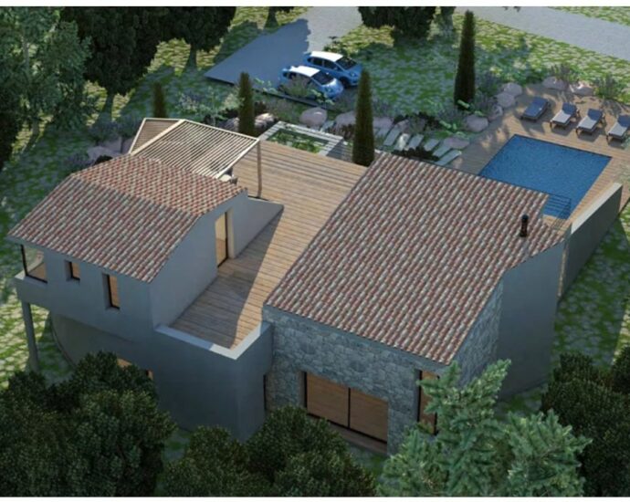 Domaine de la Capicciola, villa de 5 chambres, piscine, vue mer et plage à pied