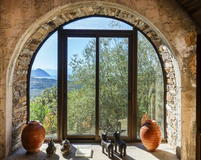 Cap Corse,  Centuri, Villa vue mer, 3 chambres, patio, proche plage