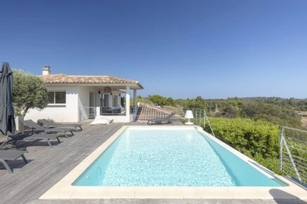 Porto-Vecchio, Golfo di Sogno, Villa vue mer et montagnes, 4 chambres, Piscine chauffée, proche plages