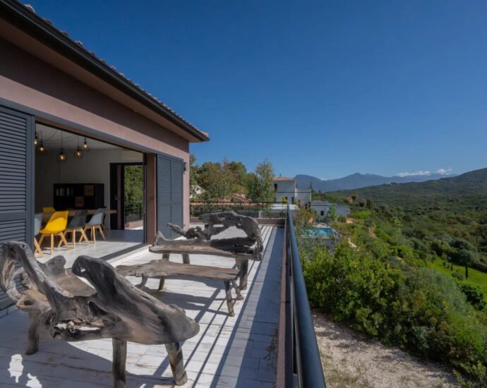 Porticcio, Rive Sud d&rsquo;Ajaccio, Villa,  7 pièces,  4 Chambres