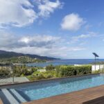 Favone, Villa with panoramic sea view, 3 bedrooms, heated pool, close to the beach