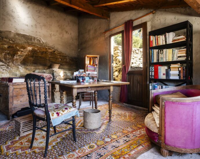 Cap Corse,  Centuri, Villa vue mer, 3 chambres, patio, proche plage