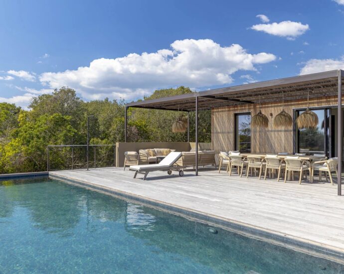 Pianottoli Caldarello, Villa, Walking distance to the beach, 6 bedrooms, Swimming pool