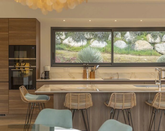 Favone, Villa with panoramic sea view, 3 bedrooms, heated pool, close to the beach