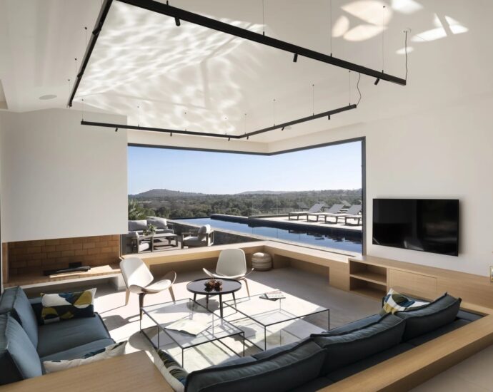 Domaine privé – Pinarello, Villa de 5 chambres, vue mer, piscine à débordement, proche plage