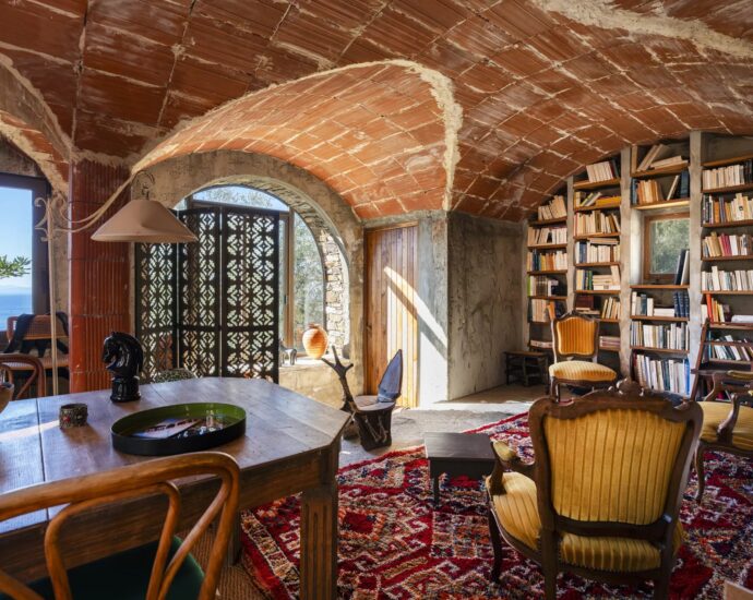 Cap Corse,  Centuri, Villa vue mer, 3 chambres, patio, proche plage