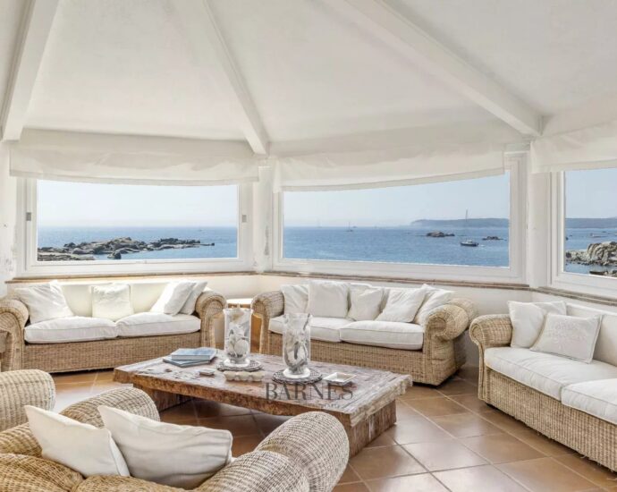 Ile de Cavallo – Duplex au dernier étage – Terrasses de 47 m&sup2; – Vue mer 360°