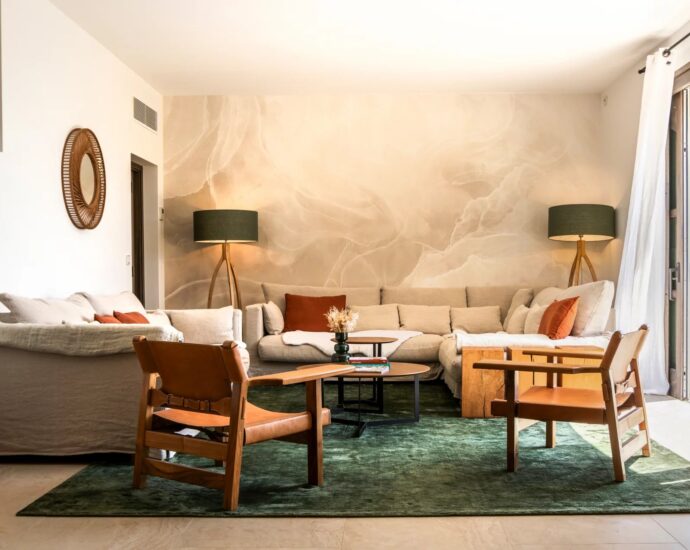 Lumio, villa 7 chambres, piscine, vue mer panoramique, proche plage