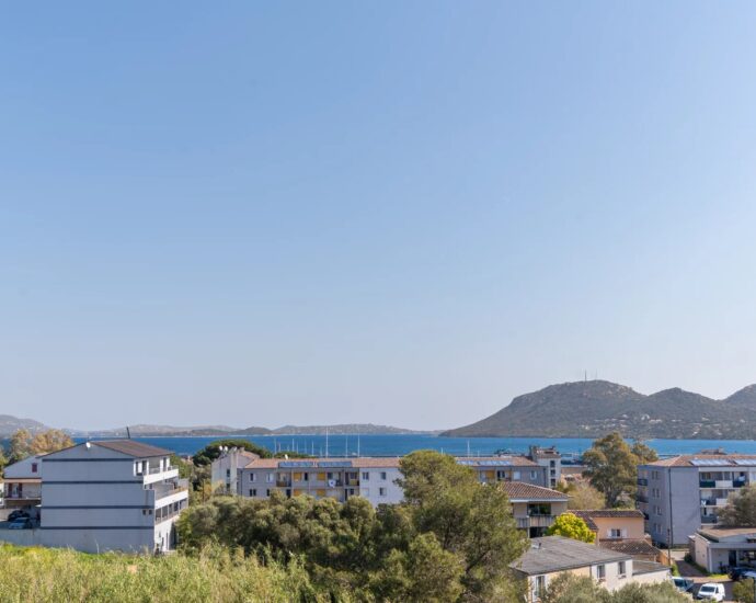 Porto-Vecchio, Centre-ville, Appartement avec vue mer, 3 chambres, terrasse, proche plage