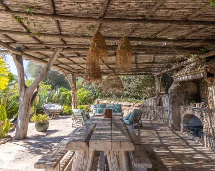 Porto-Vecchio, Piccovaggia, Villa type bergerie, 4 chambres, domaine privé, proche plage
