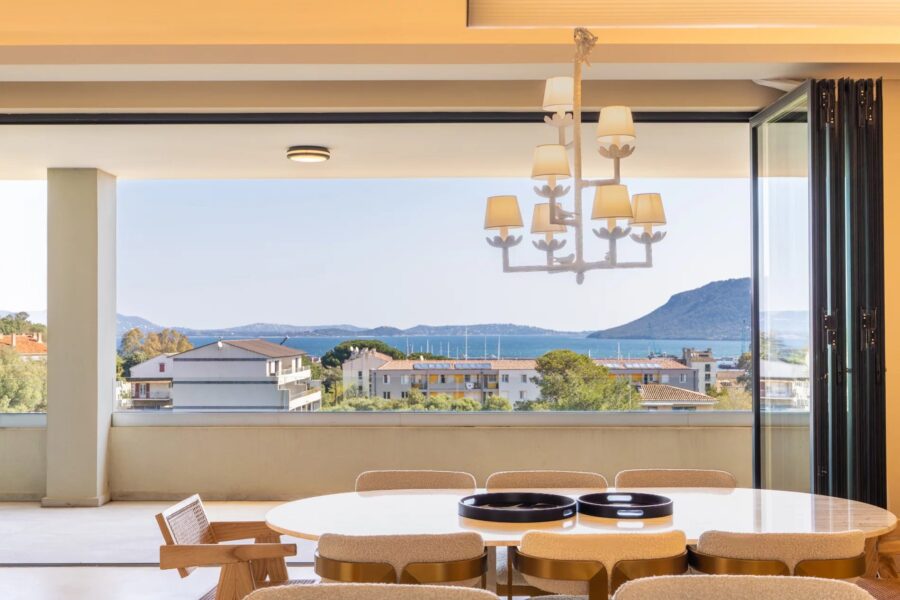 Porto-Vecchio, Centre-ville, Appartement avec vue mer, 3 chambres, terrasse, proche plage